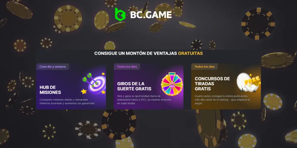 Bonos en BC.Game AR