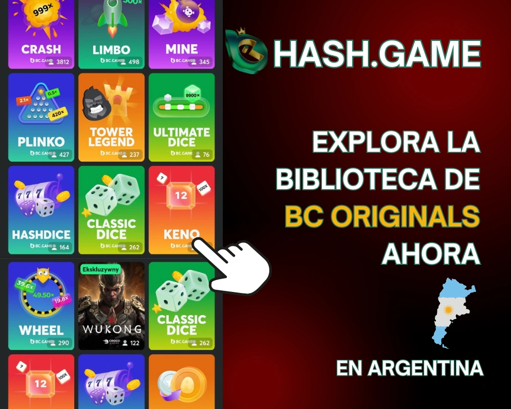 BC Originals en Hash.Game