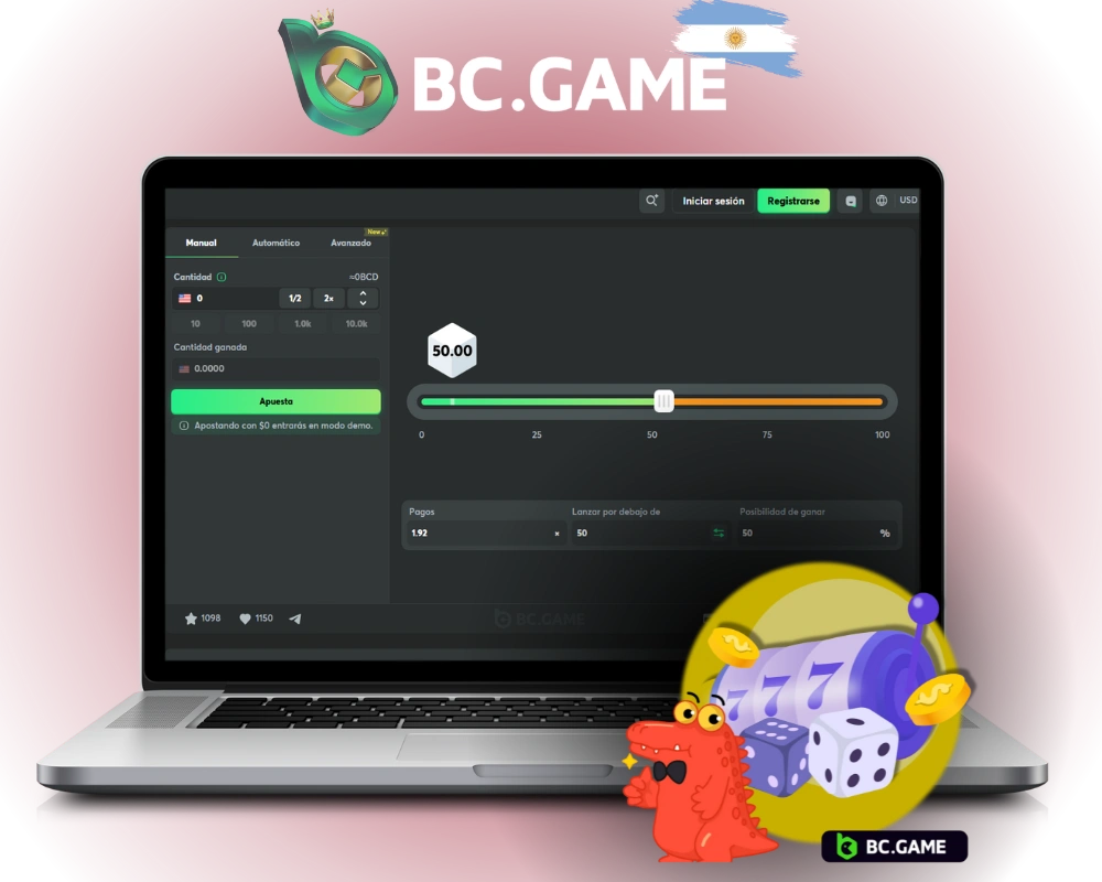 Bonificaciones de dados en BC Game