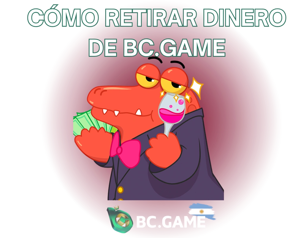 Retirar tu dinero en BC.GAME