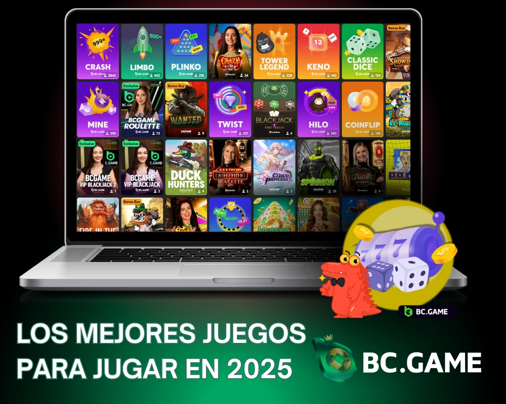 Mejores juegos para jugar en BC.Game